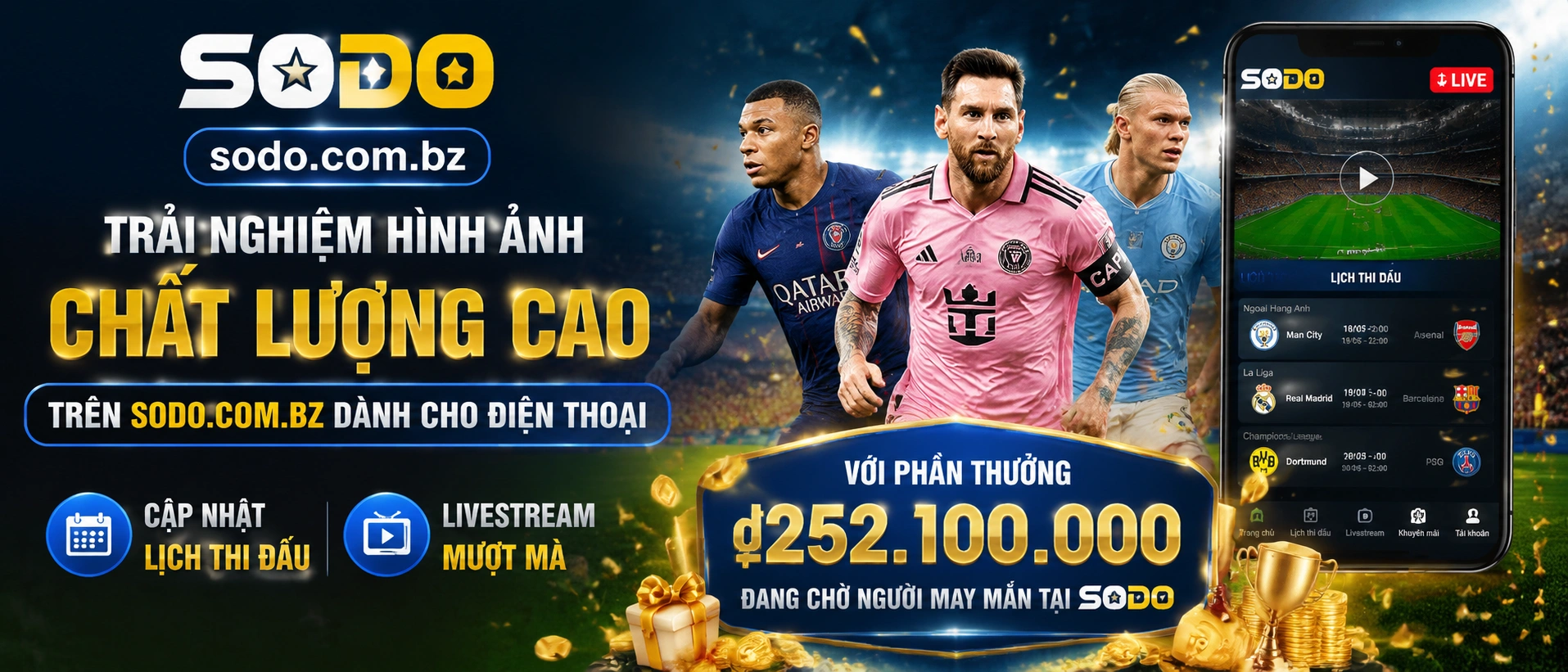 Danh mục trò chơi trên sodo.com.bz