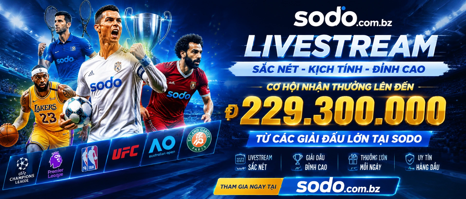 Mobile thể thao betting với giao diện tối ưu cho Android và iOS