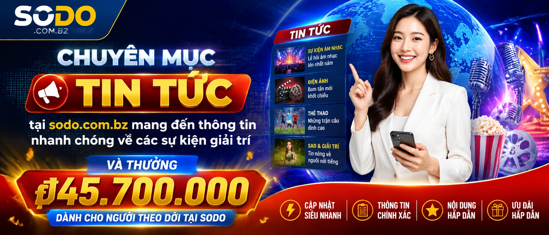 sodo khuyến mãi và tin nổi bật